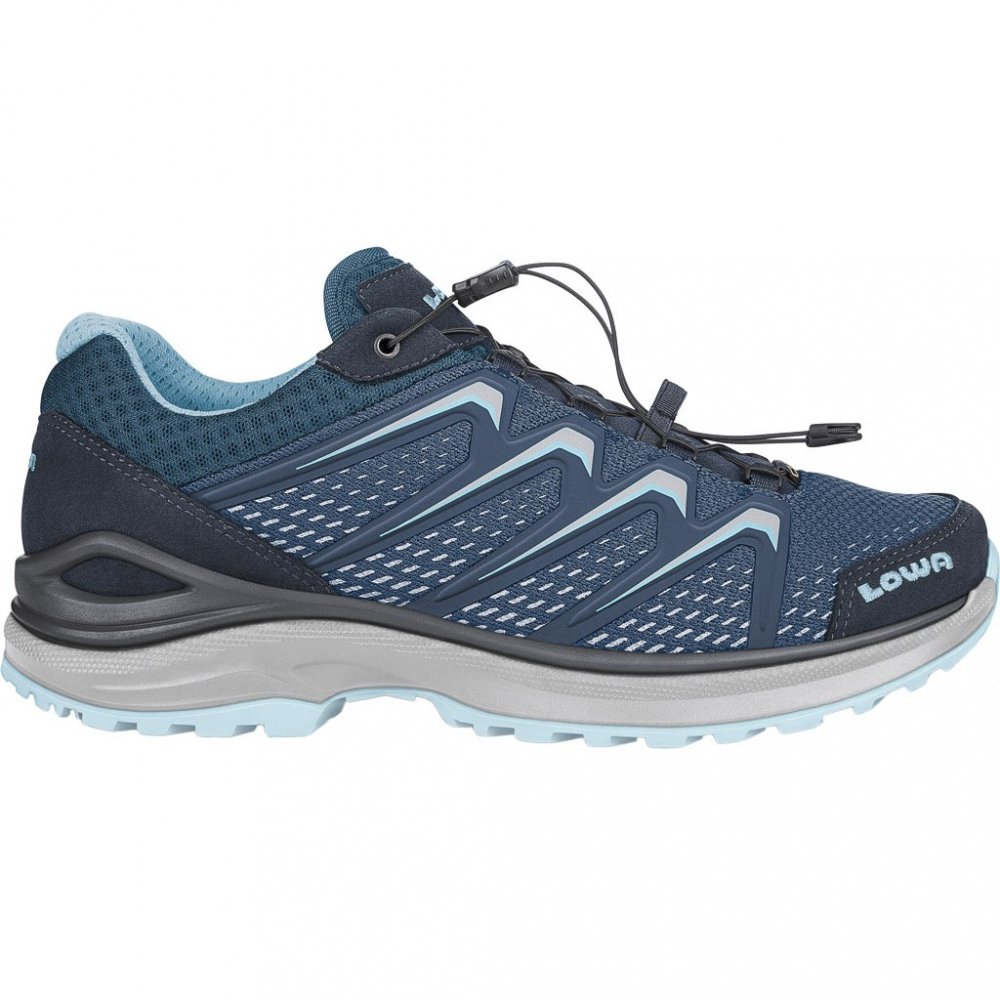 Online LOWA Maddox GTX LO Ws Women's Shoes - navy/ice blue sale - up to ...